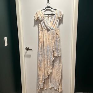 Torrid maxi dress crinkle skort